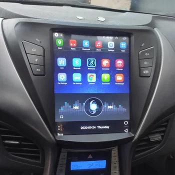 За Hyundai Elantra Tesla Екран 2011-2013 Android Авто Радио Мултимедия Видео 2 Din 4G Навигация Carplay Главното устройство Стерео