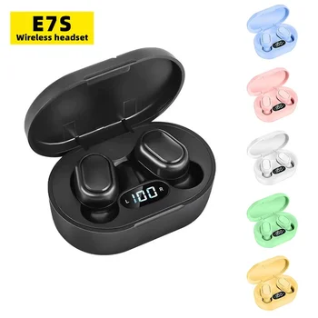 TWS E7S Air Fone Bluetooth Слушалки Безжични Слушалки с Шумопотискане Слушалки с Микрофон Безжична Bluetooth Слушалка за Xiaomi