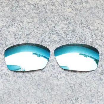 E. O. S Поляризирани подобрени сменяеми лещи за слънчеви очила Oakley Hijinx - Ice Blue Mirror Polarized