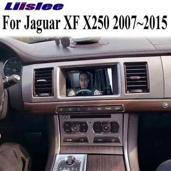 LiisLee Автомобилен Мултимедиен GPS Аудио Hi-Fi Стерео Радио За Jaguar XF, X250 2007 ~ 2015 CarPlay Навигация Android Сензорен Екран NAVI