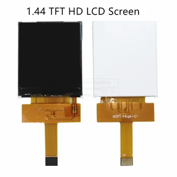 65 Пълноцветен 128*128 ST7735S IC Водача Сериен конектор в стил 10Pin 0,5 Мм Стъпка LCD дисплей 1,44 TFT HD LCD екран