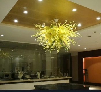 Украса на фоайето на хотела, Полилей в стил Дейл с Енергоспестяващи led Крушки, Выдувными ръчно от Муранско стъкло AC 110/120/220/240 В