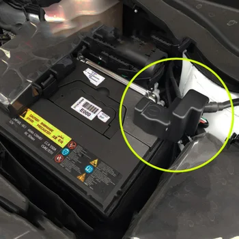за Hyundai Creta Ix25 2014-2016 Негорим ABS Отрицателен Батерия за Захранване на Кутията на Батерията Защитни Капаци