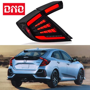 DNO Авто Led Задна Светлина За Honda Civic YZ 2016-2020 Задни Противотуманный Фенер Спирачен Заден мигач Задните Светлини Индикатори