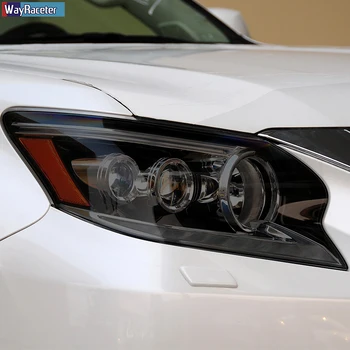 Защитно Фолио За Фарове Предни Светлини Прозрачен Опушен Черен TPU Стикер За Lexus GX GX460 2014-2020 Аксесоари