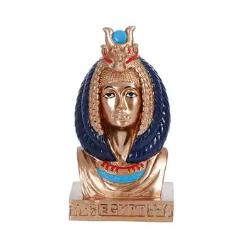 Статуята На Нефертити Древнеегипетская Статуя На Кралица Нефертити Красива Статуетка Кралица На Египет Скулптура От Смола Египетски Декор За Дома