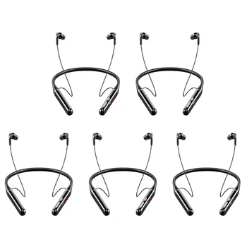 5X S650 100 Часа Bluetooth Слушалки Безжични Стерео Bluetooth Слушалки С Отмяната на Шийния Ръба на Спортни Слушалки За Бягане