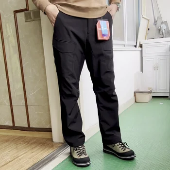 XB Tactical Soft Shell Панталони Технология Плат Ветрове Плюшени Ветроупорен Топли Улични Ловни Панталони