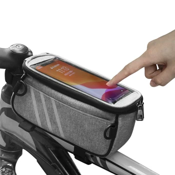 Водоустойчив Мотор Предната Тръба Чанта Пътен Под Наем Отразяваща Сензорен Екран Калъф За Вашия Телефон, Чанта За Съхранение