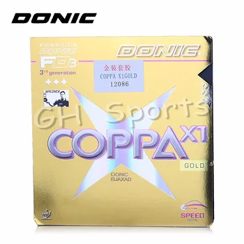 Donic Original COPPA X1 ЗЛАТНИ Пъпки В гумени пипса за тенис на маса-В гъба за пинг-понг Тенис De Mesa