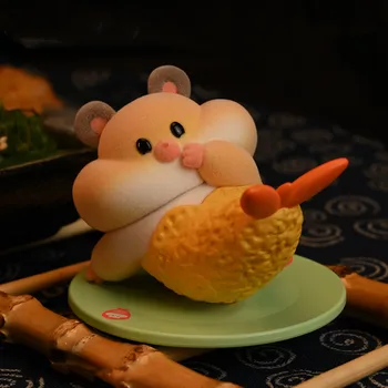 Сляпо Кутия за Играчки, РИБОЗА и Приятели за Всеки Ден от 2 Японската Кухня Серията Guess Чанта Кутия с Изненада Фигурки на Животни за Момичета Подарък