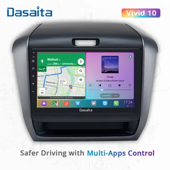 Dasaita Vivid За Honda Freed 2017 2018 2019 радио Мултимедия android Авто аудио Apple Carplay Android Авто GPS IPS DSP