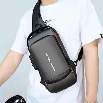 Мъжка чанта, Нагрудная Чанта, Брава, анти-кражба Мъжка Чанта през рамо, Спортна чанта за отдих, Мъжка чанта на едно рамо, чанта за приливите и Отливите