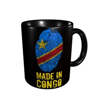 Промо Демократична Република Конго 4 Чаши премия Чаши Чаши с графичен принтом чаши за кафе R300