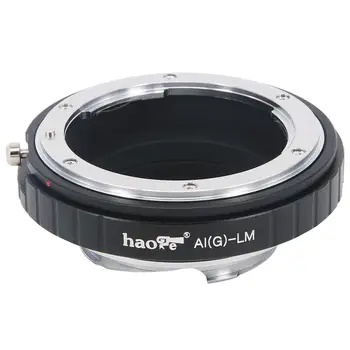 Адаптер за закрепване на обектива Haoge за обектив Nikon Nikkor AI /AIS / G / D към фотоапарата Leica M-mount