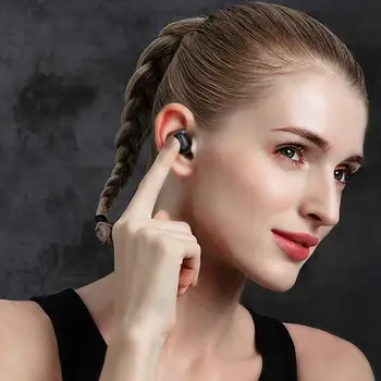 Мини Bluetooth Слушалки Ултра Малки Едното Ухо 5,0 Безжични Слушалки Невидими Втулки Една Слушалка D9q2