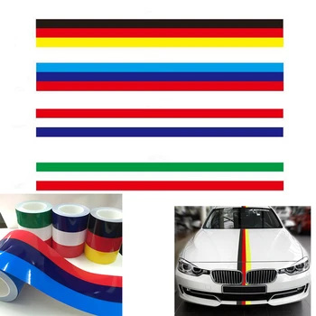 Нов 1 М Флаг Италиански Флаг На Страничната Състезателна Ивица, Три Цвята На Покрива Предния Капак Скутер Автомобили Стикер Цветна Лента На Стикера На Лепилото Стикер Abs Oem