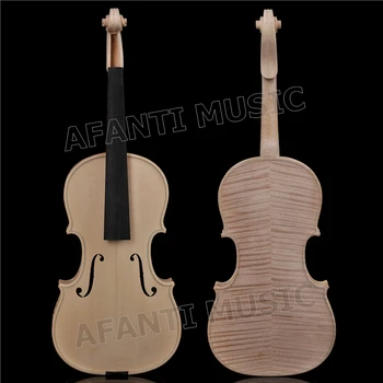 Цигулка 4/4 от пламенеющего клен отзад и отстрани/ AFANTI Violin (AVL-900)