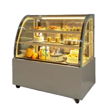 Търговско Замораживатели на дисплея на тортата витрини хладилника за печене на хляб замораживатели десерт плодове гурме пресни поддържане на обзавеждане рефрижерации