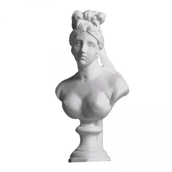 3x Бюст Статуя, Скулптура, Класическа Гръцка Главата на Статуята на Художествена Статуетка на Смола Главата Скулптура Украса Скица Малък Орнамент