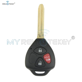 Remtekey RAV4 Corolla, Camry авто дистанционно ключ с 3 бутона Честота 314,2 Mhz 4D67 чип ключ за Toyota