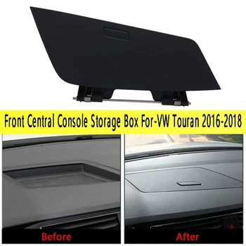 Титуляр Кутия за съхранение на Арматурното табло в Предната част на Централната конзола на Автомобила За-VW Touran 2016-2018